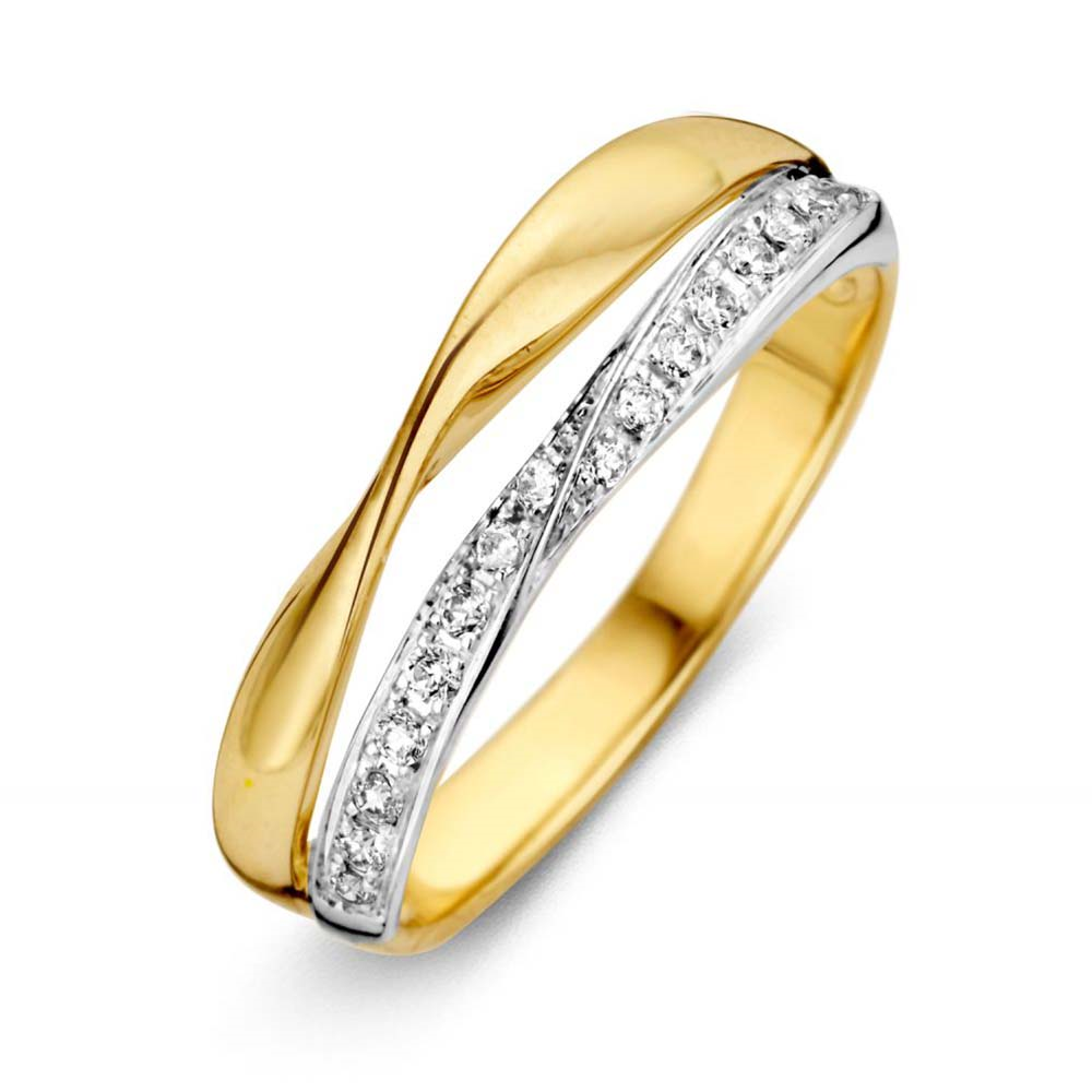 Excellent ring bicolor zirkonia RH426588