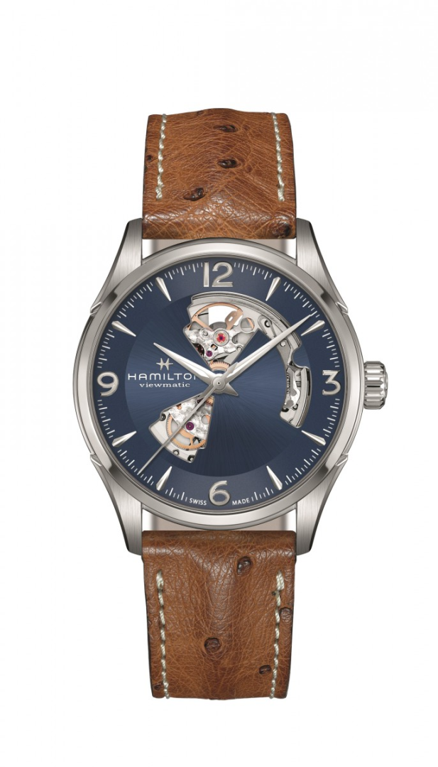 Stalen Hamilton horloge